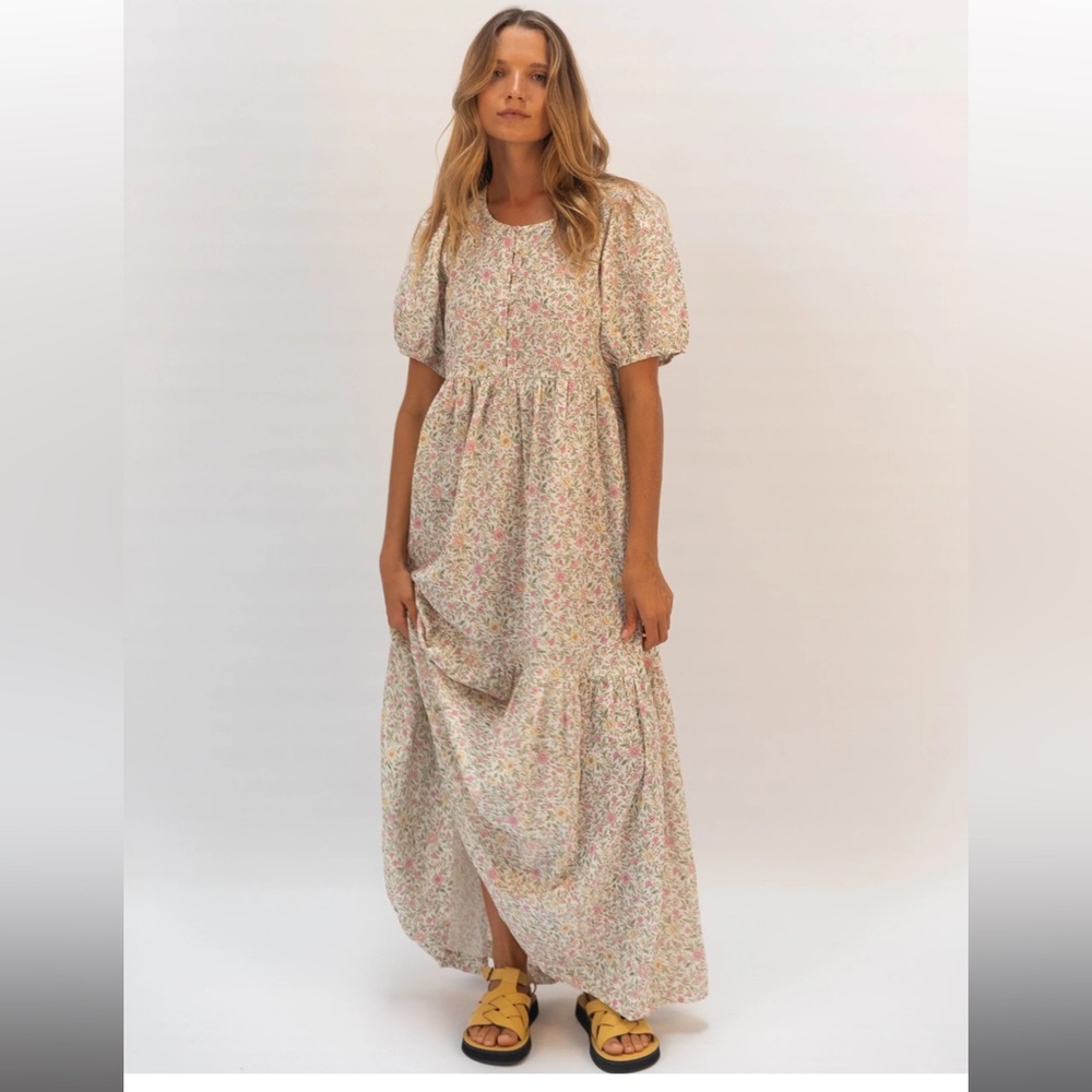 Oak meadow Kalina floral maxi dress size S. Worn once in perfect condition.